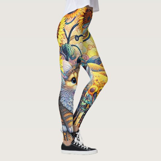 Ein sonniger Tag Leggings (Rechts)