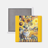 Ein sonniger Tag Magnet (Vorderseite/Rückseite)