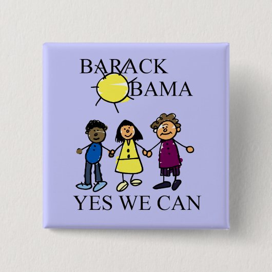 EIN SONNIGER TAG MIT OBAMA BUTTON (Vorderseite)