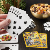 Ein sonniger Tag Spielkarten (In Situ)