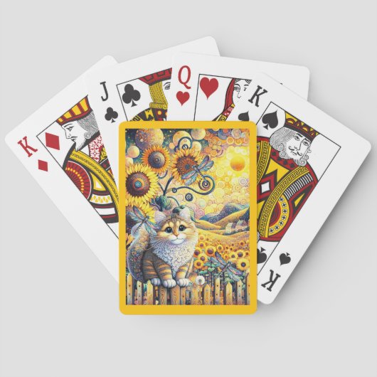 Ein sonniger Tag Spielkarten (Rückseite)
