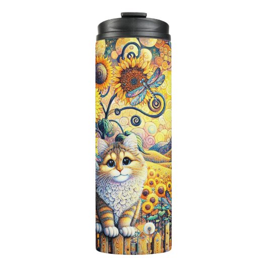 Ein sonniger Tag Thermosbecher (Vorderseite)