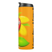 Ein sonniger Tageswärmer Thermosbecher (Nach rechts gedreht)