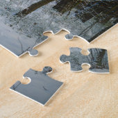 Ein sonniger Wintertag im Kiefernwald Puzzle (Seite)