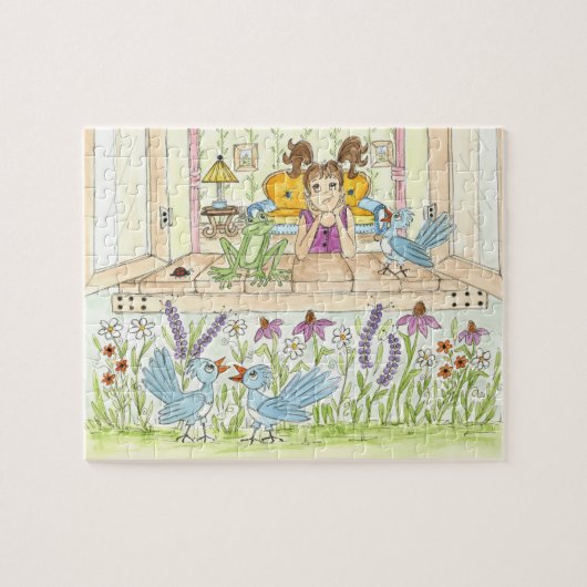 Ein sonniges Jigsaw-Puzzle Puzzle (Horizontal)
