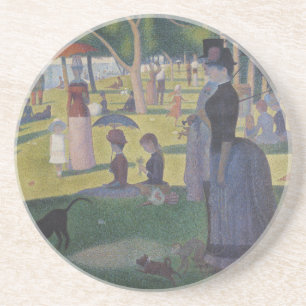 Ein Sonntag auf La Grande Jatte, Georges Seurat 18 Getränkeuntersetzer