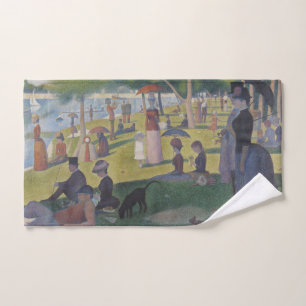 Ein Sonntag auf La Grande Jatte, Georges Seurat 18 Handtuch