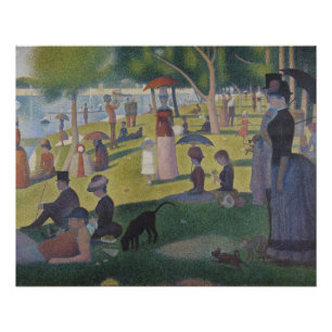 Ein Sonntag auf La Grande Jatte, Georges Seurat 18 Poster