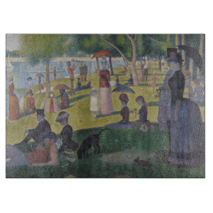 Ein Sonntag auf La Grande Jatte, Georges Seurat 18 Schneidebrett