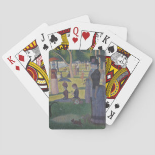 Ein Sonntag auf La Grande Jatte, Georges Seurat 18 Spielkarten