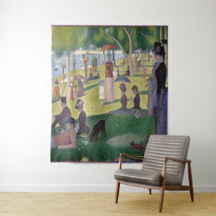 Ein Sonntag auf La Grande Jatte von Georges Seurat Wandteppich