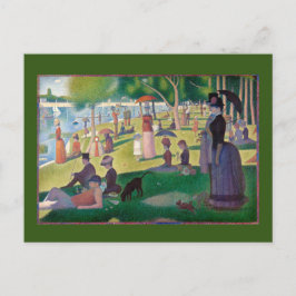 Ein Sonntag auf La Grande Jatte von Seurat, Fine A Postkarte
