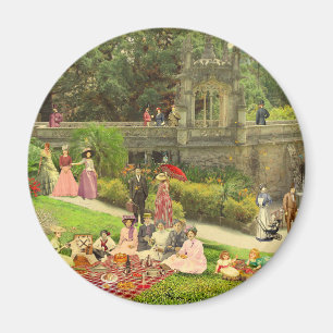 Ein Sonntag im Mai (Quinta da Regaleira) Sintra Magnet