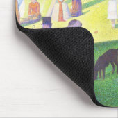 Ein Sonntag von Georges Seurat Mousepad (Ecke)