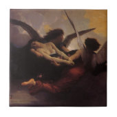Ein Soul, das Bouguereau in den Himmel gebracht ha Fliese (Vorderseite)