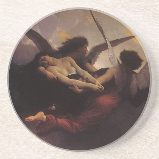 Ein Soul, das Bouguereau in den Himmel gebracht ha Getränkeuntersetzer (Vorne)