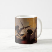 Ein Soul, das Bouguereau in den Himmel gebracht ha Kaffeetasse (VorderseiteRechts)