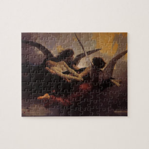 Ein Soul, das Bouguereau in den Himmel gebracht ha Puzzle