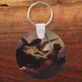 Ein Soul, das Bouguereau in den Himmel gebracht ha Schlüsselanhänger (Rückseite)