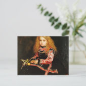 Ein Souvenir von Velazquez von John Everett Millai Postkarte (Stehend Vorderseite)