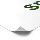 Ein Spaghetti-Noodle heißt - Nahrungsfakt Poster (Ecke)