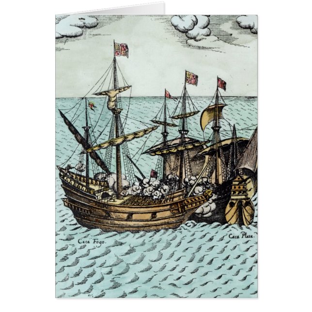 Ein spanisches Schatz-Schiff (Vorne)