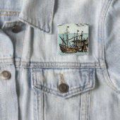 Ein spanisches Schatz-Schiff Button (Beispiel)
