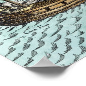 Ein spanisches Schatzschiff Poster (Ecke)