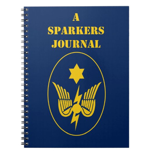 Ein Sparkers Journal Notizblock (Vorderseite)