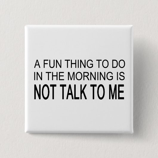 Ein Spaß Button (Vorderseite)