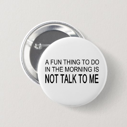 Ein Spaß Button (Vorne & Hinten)