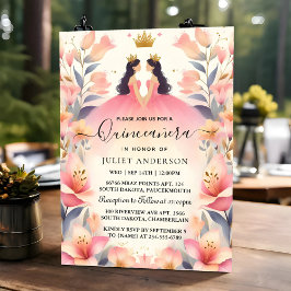 Ein Spaß Joy Lily zwei doppelte gemeinsame doppelt Einladung