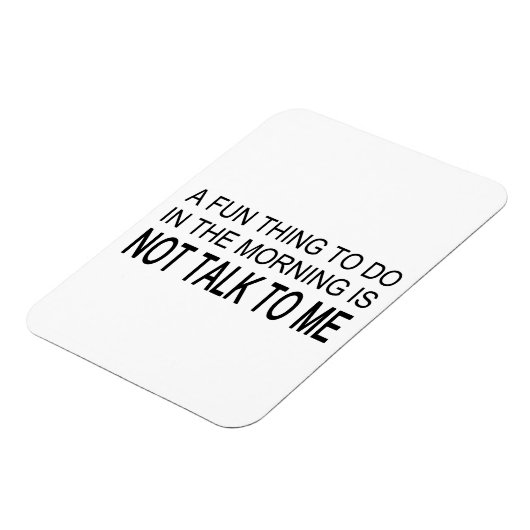 Ein Spaß Magnet (Linke Seite)