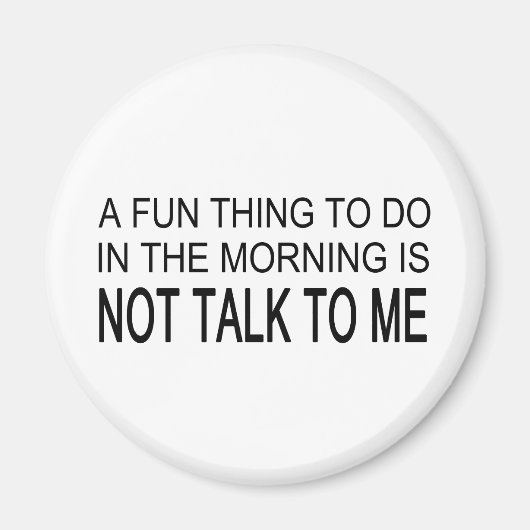 Ein Spaß Magnet (Vorne)