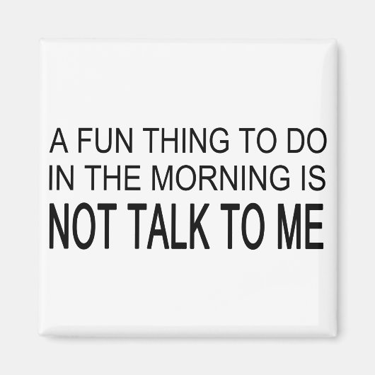 Ein Spaß Magnet (Vorne)