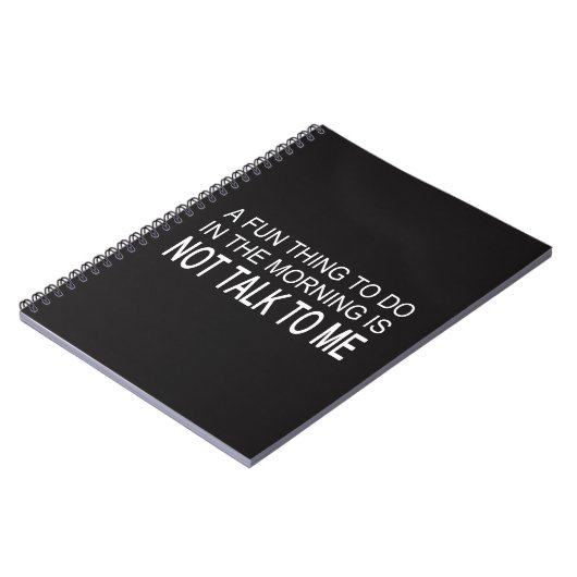 Ein Spaß Notizblock (Linke Seite)