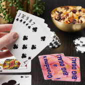 Ein Spaß Spielkarten des GROSSEN ABKOMMENS der (In Situ)