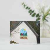 Ein Spaß-Stall-Quilt Postkarte (Stehend Vorderseite)