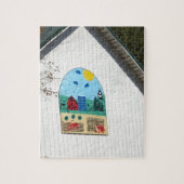 Ein Spaß-Stall-Quilt Puzzle (Vertikal)