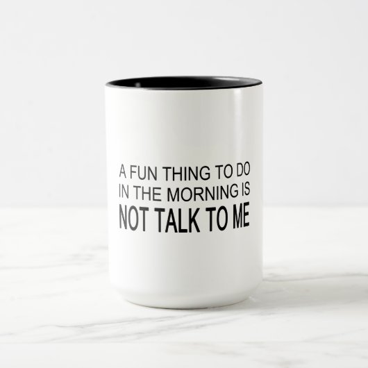 Ein Spaß Tasse (Zentrum)