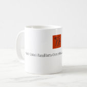 Ein Spaß-Tassenentwurf durch David Moore Kaffeetasse (Vorderseite Links)