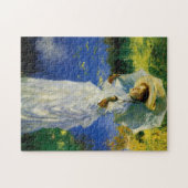 Ein Spaziergang am Morgen Puzzle (Horizontal)