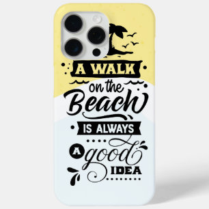 Ein Spaziergang am Strand ist immer eine gute Idee Case-Mate iPhone Hülle