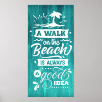 Ein Spaziergang am Strand ist immer eine gute Idee