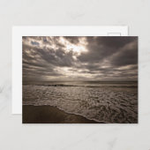 Ein Spaziergang auf der Strandpostkarte Feiertagspostkarte (Vorne/Hinten)