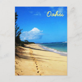 Ein Spaziergang auf Oahu Postkarte