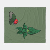 Ein Spaziergang durch das Wald Fleece Blanket (Vorderseite (Horizontal))