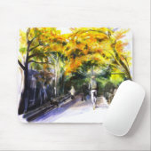 Ein Spaziergang durch den Park Mousepad (Mit Mouse)