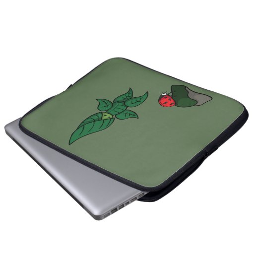 Ein Spaziergang durch den Wald-Laptop-Sieb Laptopschutzhülle (Vorne Knopf)