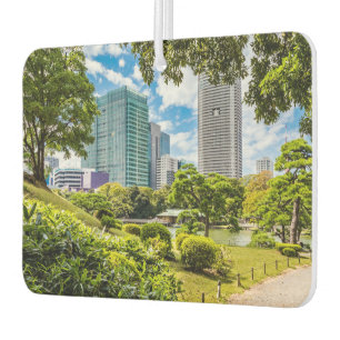 Ein Spaziergang durch die Hama Rikyu Gärten, Tokio Autolufterfrischer